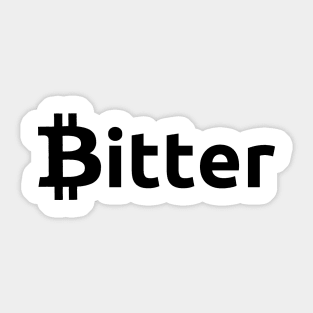 Bitter Sticker